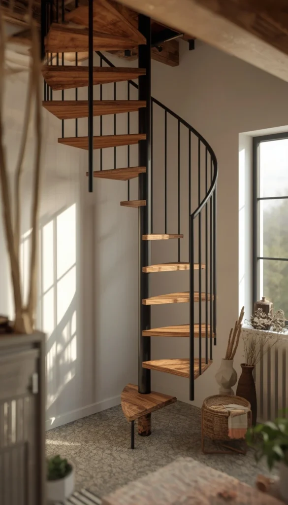 Small Space and Spiral Staircase Solutions