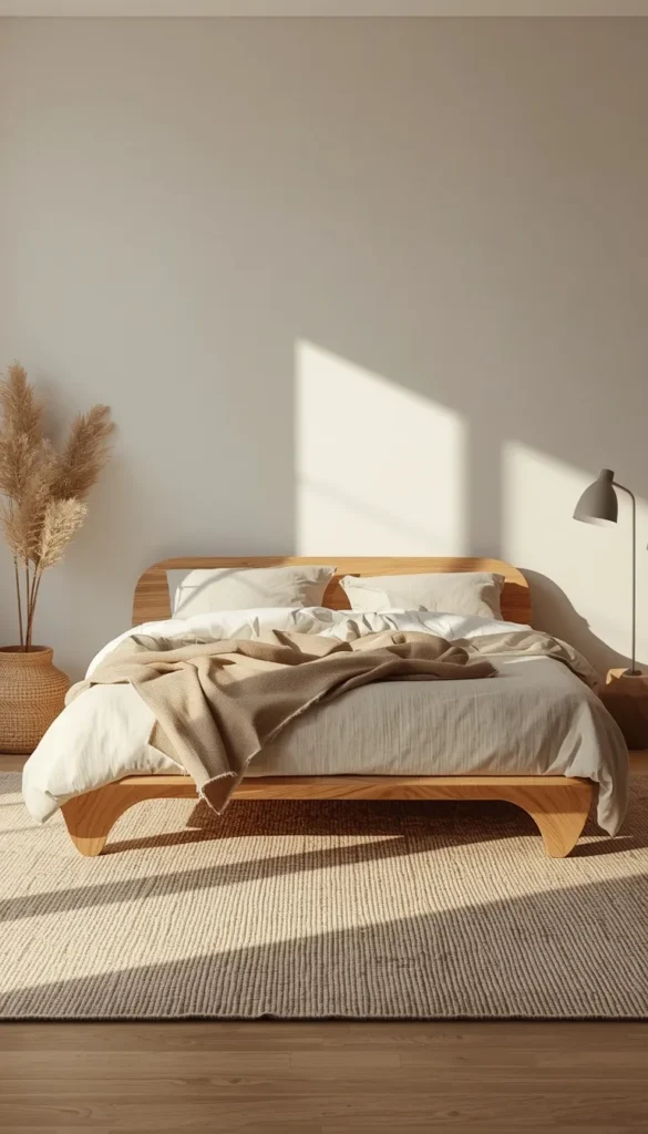 Sculptural Freestanding Bed Frames