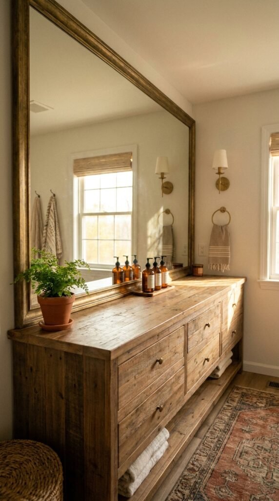 Undersized Mirrors That Kill Natural Light