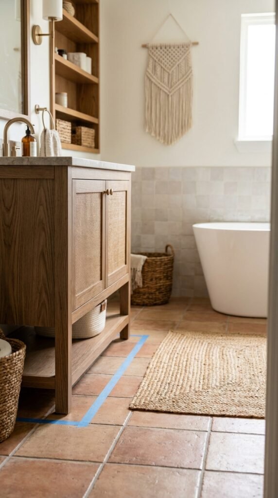 Ignoring Scale In Small Bathrooms