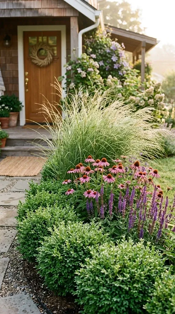 Layered Garden Beds Over a Single Border