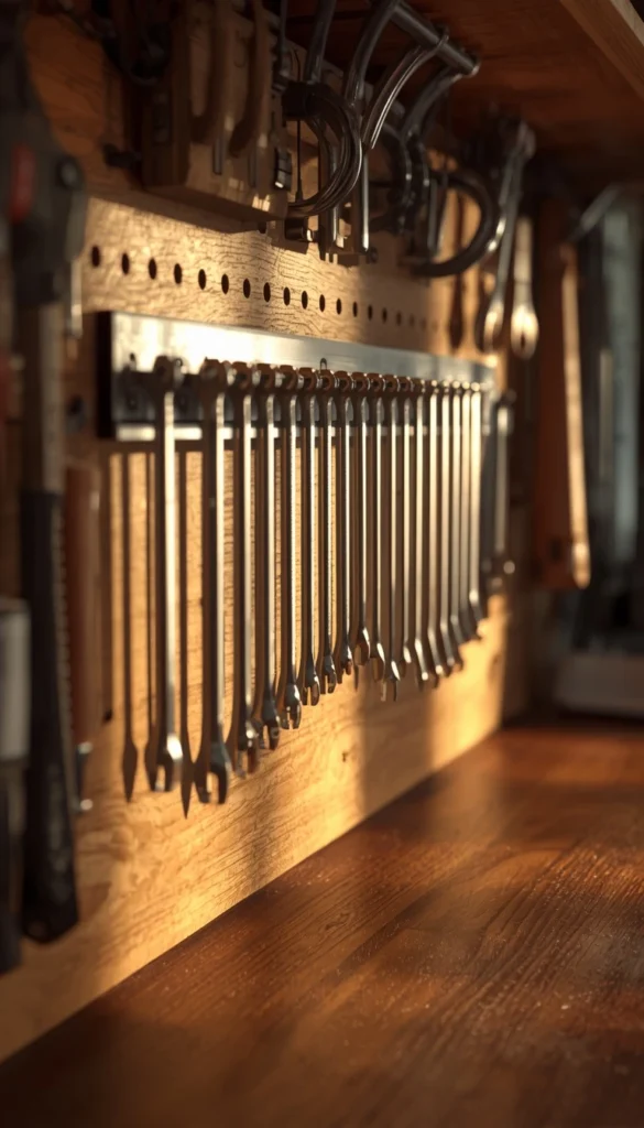Magnetic Strips for Small Metal Tools
